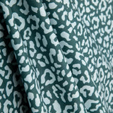 Nairobi Printed Percale – Bottle Green, Water Green - Ribes y Casals