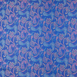Electric Blue Jacquard Cashmere - Ribes y Casals