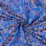 Electric Blue Jacquard Cashmere - Ribes y Casals