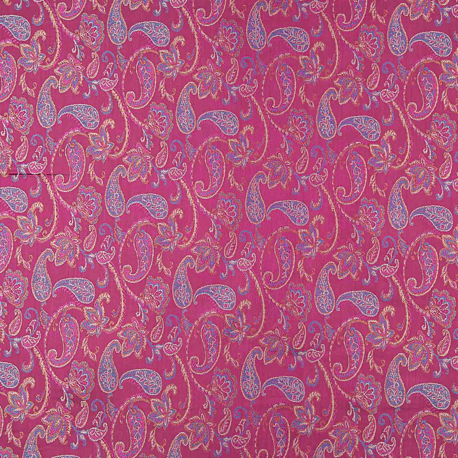 Fuchsia Jacquard Cashmere - Ribes y Casals