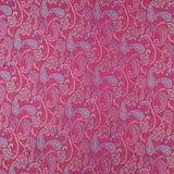 Fuchsia Jacquard Cashmere - Ribes y Casals