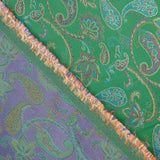 Emerald Green Jacquard Cashmere - Ribes y Casals