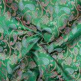 Emerald Green Jacquard Cashmere - Ribes y Casals