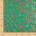 Emerald Green Jacquard Cashmere - Ribes y Casals