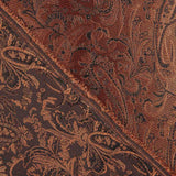 Jacquard Copper with Lurex Royal - Ribes y Casals