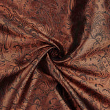 Jacquard Copper with Lurex Royal - Ribes y Casals