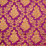 Purple Jacquard with Gold Lurex - Ribes y Casals