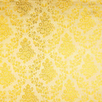 Yellow Jacquard with Gold Lurex - Ribes y Casals