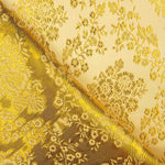 Yellow Jacquard with Gold Lurex - Ribes y Casals