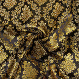 Black Jacquard with Gold Lurex - Ribes y Casals