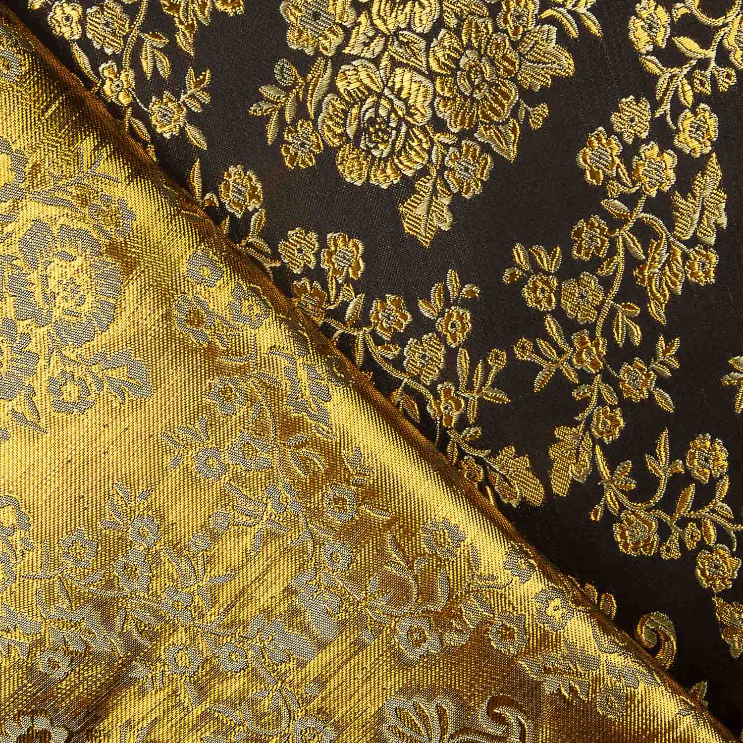 Black Jacquard with Gold Lurex - Ribes y Casals