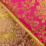 Pink Jacquard with Gold Lurex - Ribes y Casals