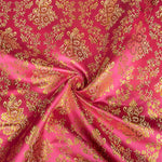 Pink Jacquard with Gold Lurex - Ribes y Casals