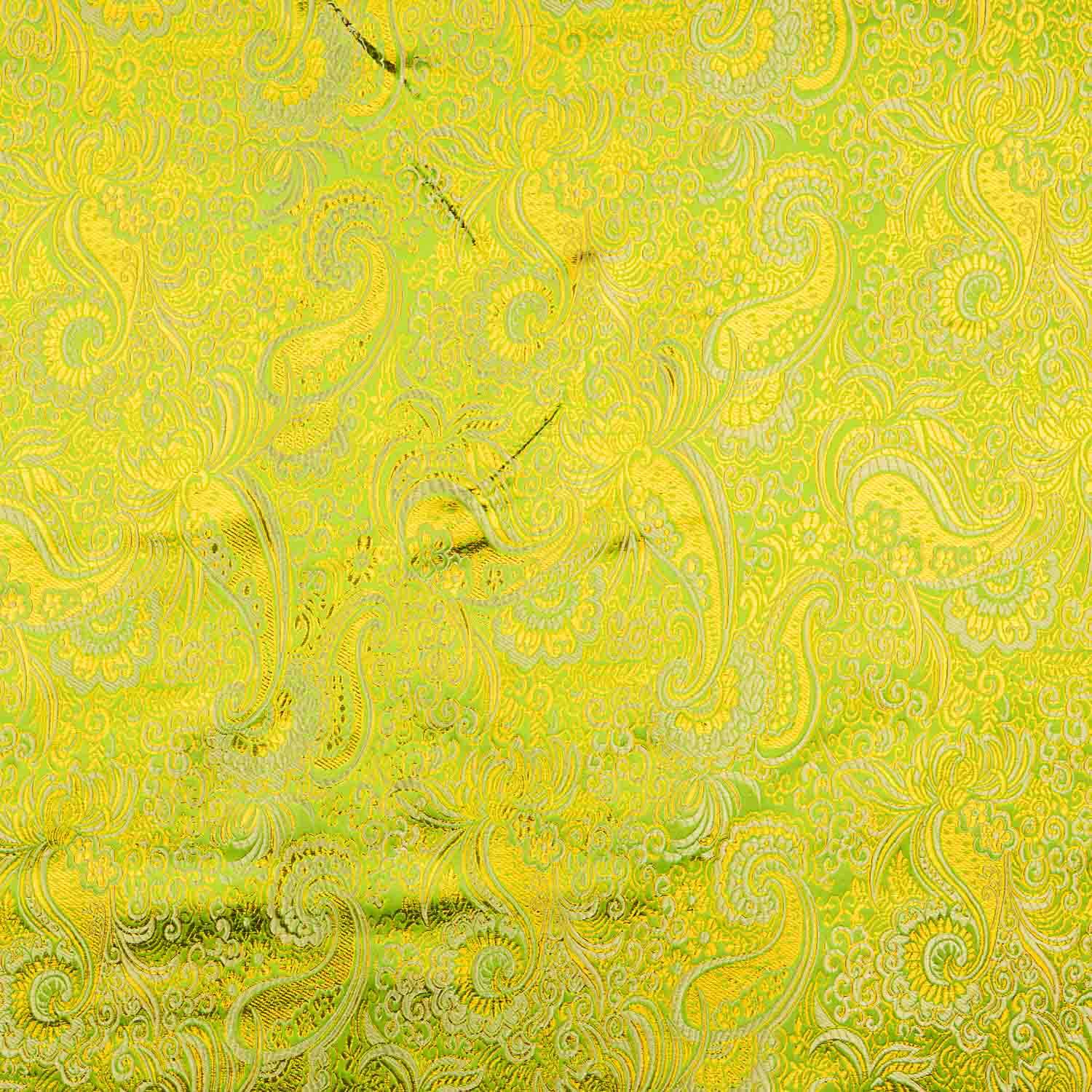 Green Jacquard with Gold Lurex - Ribes y Casals