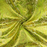 Green Jacquard with Gold Lurex - Ribes y Casals