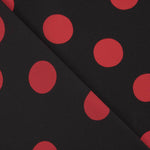 Koshibo Polka Dots 33mm Black-Red - Ribes y Casals