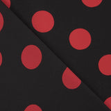 Koshibo Polka Dots 33mm Black-Red - Ribes y Casals