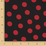 Koshibo Polka Dots 33mm Black-Red - Ribes y Casals