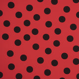 Koshibo Polka Dots 33mm Red-Black - Ribes y Casals