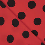 Koshibo Polka Dots 33mm Red-Black - Ribes y Casals
