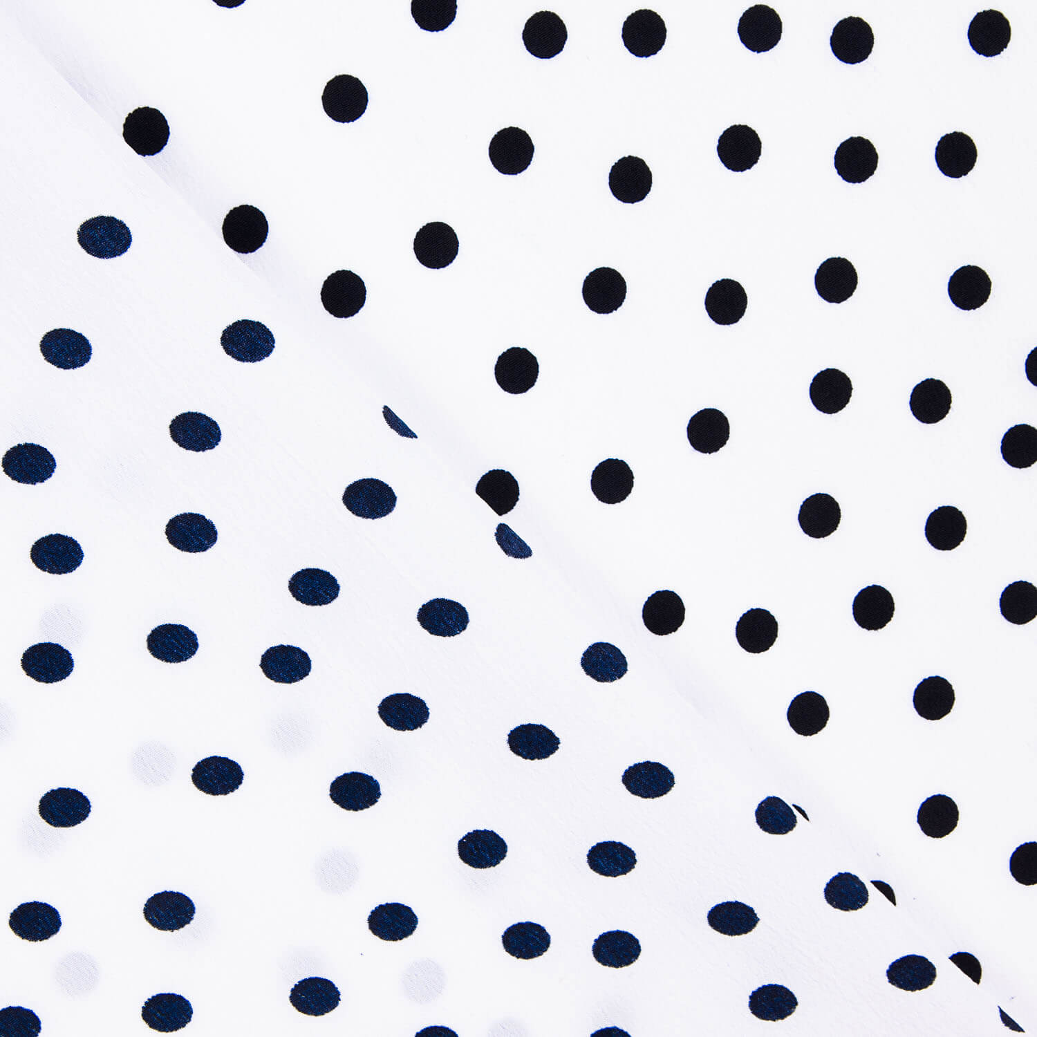 Koshibo Polka Dots 7mm White-Navy - Ribes y Casals