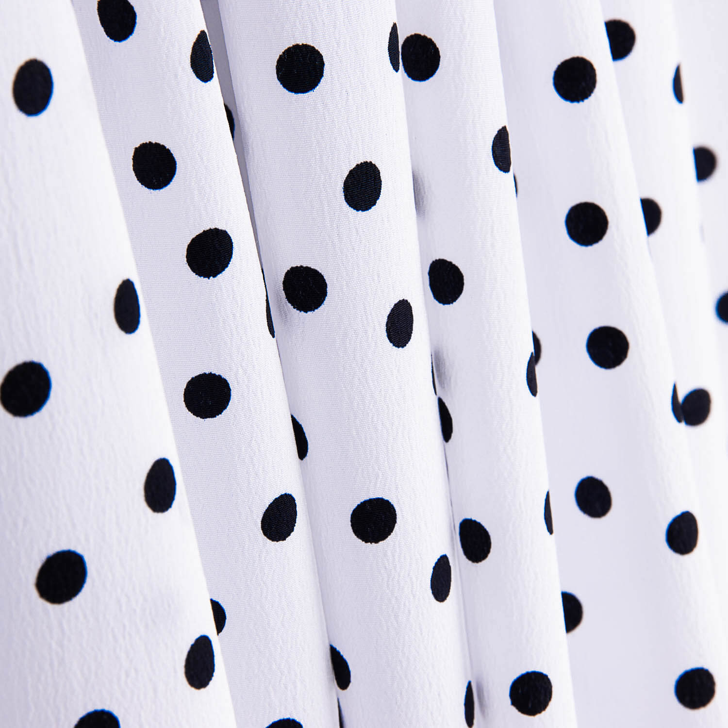 Koshibo Polka Dots 7mm White-Navy - Ribes y Casals