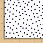 Koshibo Polka Dots 7mm White-Navy - Ribes y Casals