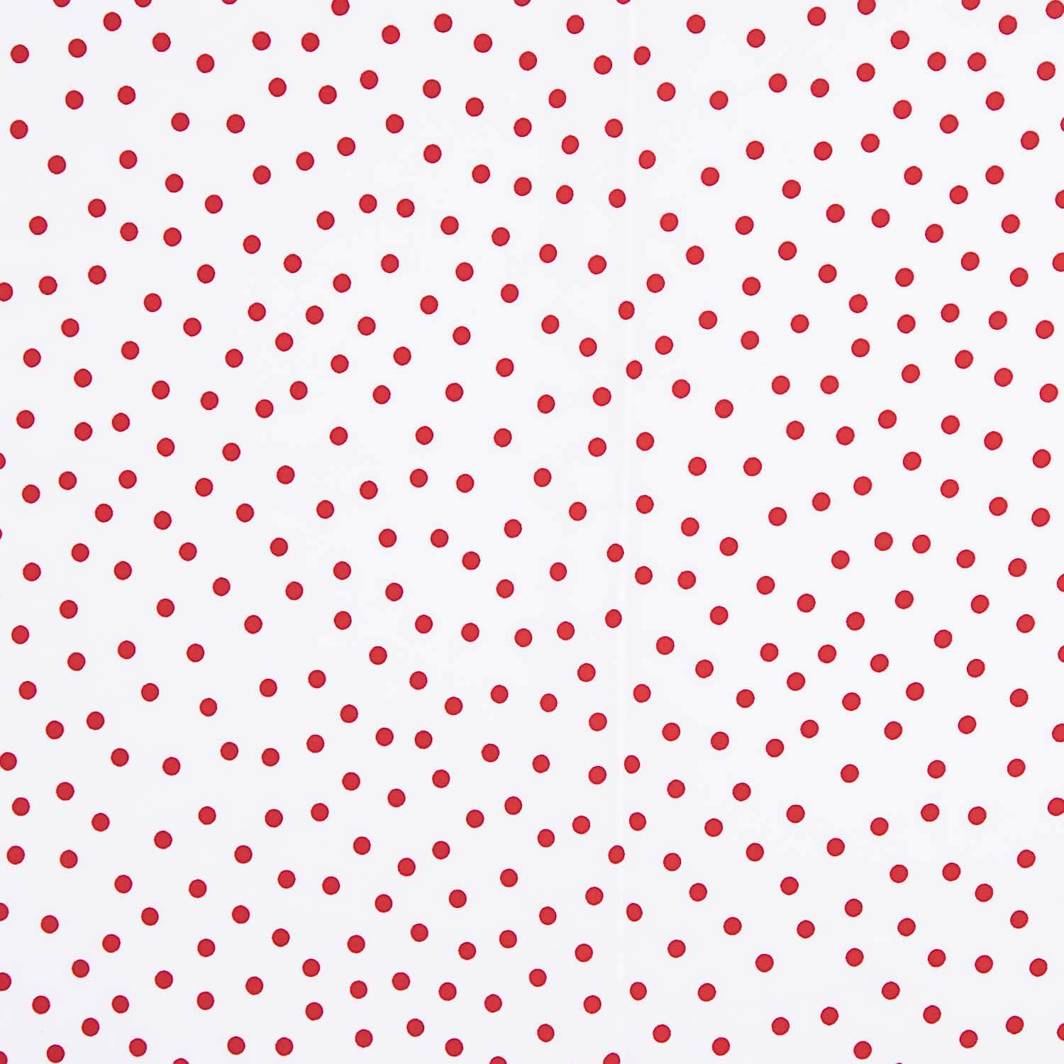 Koshibo Polka Dots 7mm White-Red - Ribes y Casals