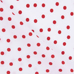 Koshibo Polka Dots 7mm White-Red - Ribes y Casals