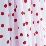 Koshibo Polka Dots 7mm White-Red - Ribes y Casals