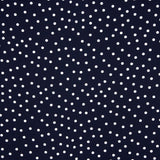 Koshibo Polka Dots 7mm Navy Blue-White - Ribes y Casals