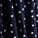 Koshibo Polka Dots 7mm Navy Blue-White - Ribes y Casals