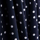Koshibo Polka Dots 7mm Navy Blue-White - Ribes y Casals