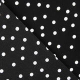 Koshibo Polka Dots 7mm Black-White - Ribes y Casals