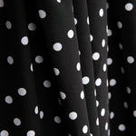 Koshibo Polka Dots 7mm Black-White - Ribes y Casals
