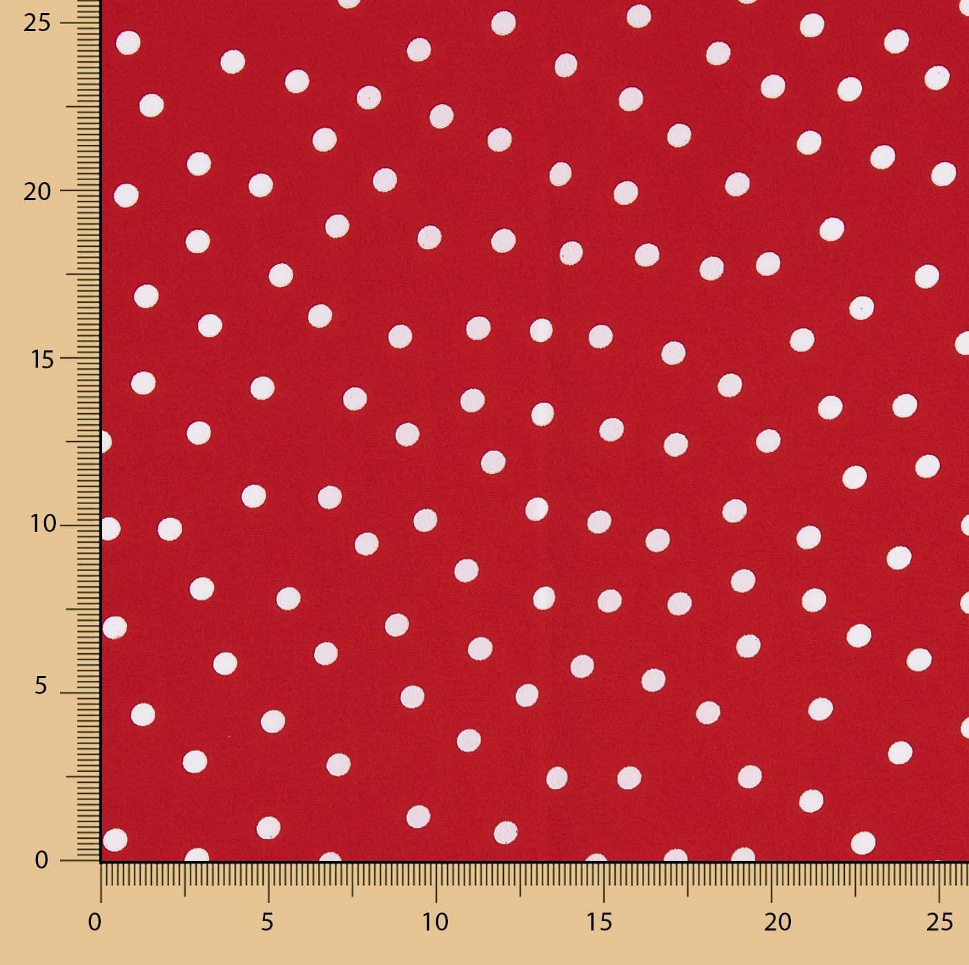 Koshibo Polka Dots 7mm Red-White - Ribes y Casals