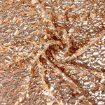 Sequin Lycra Copper Shells - Ribes y Casals