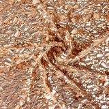 Sequin Lycra Copper Shells - Ribes y Casals