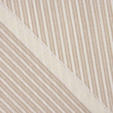 Linen Cotton Stripes Beige - Ribes y Casals