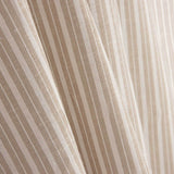 Linen Cotton Stripes Beige - Ribes y Casals