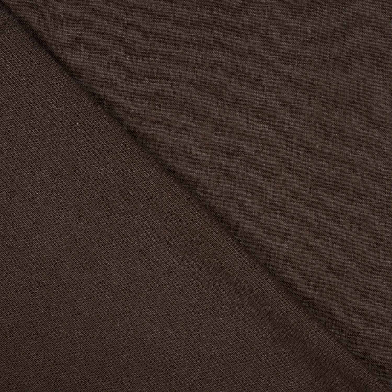 Brown Linen-Viscose - Ribes y Casals