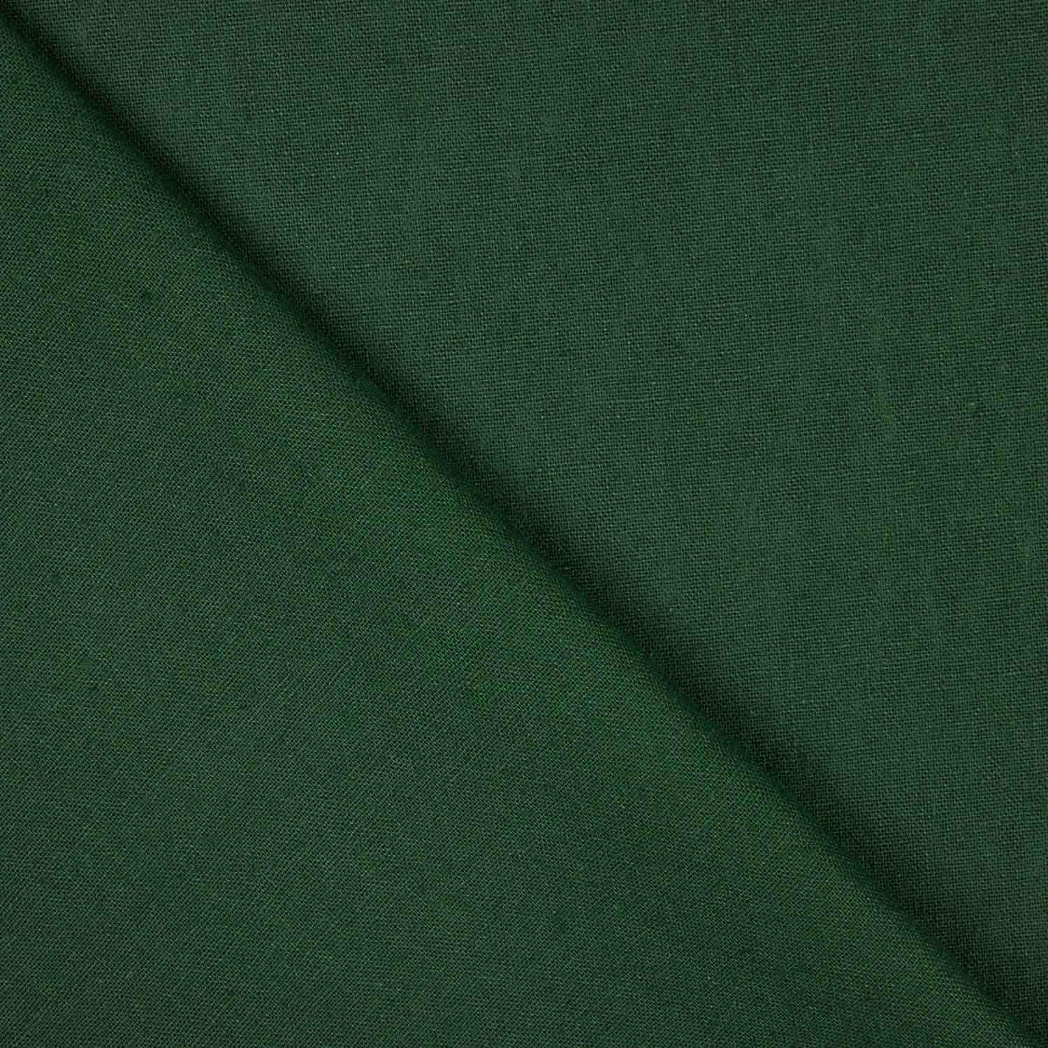 Dark Green Linen-Viscose - Ribes y Casals