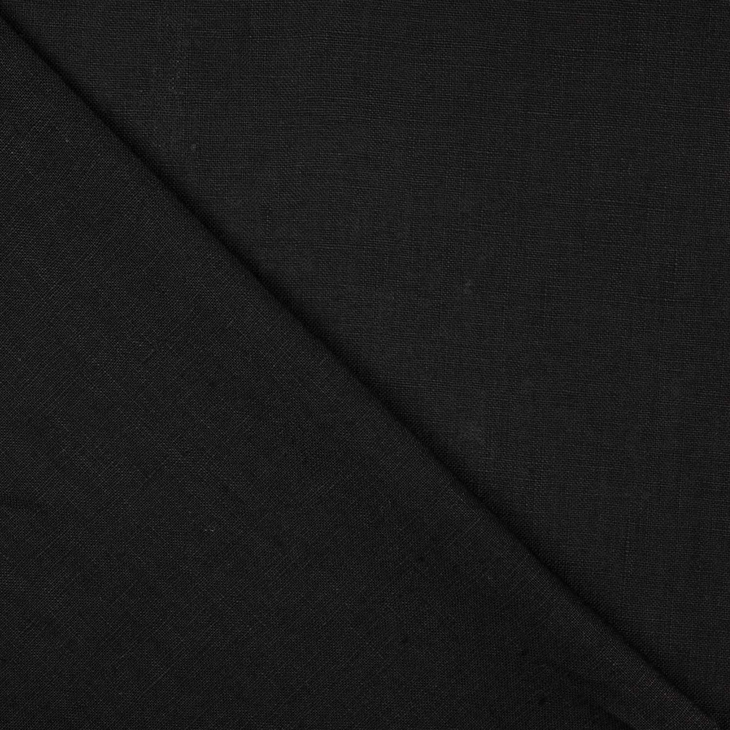 Pure Linen Fabric Black - Ribes y Casals