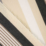 Outdoor Teflon Banner with Variable Wide Stripes, Black, 320cm - Ribes y Casals