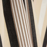 Outdoor Teflon Banner with Variable Wide Stripes, Black, 320cm - Ribes y Casals