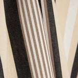 Outdoor Teflon Banner with Variable Wide Stripes, Black, 320cm - Ribes y Casals