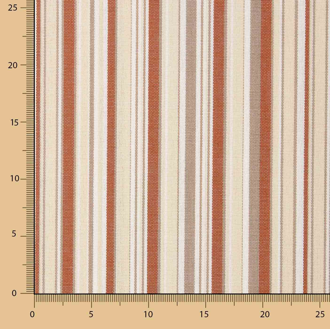 Outdoor Teflon Fine Stripes Multicolour Tile 320cm - Ribes y Casals