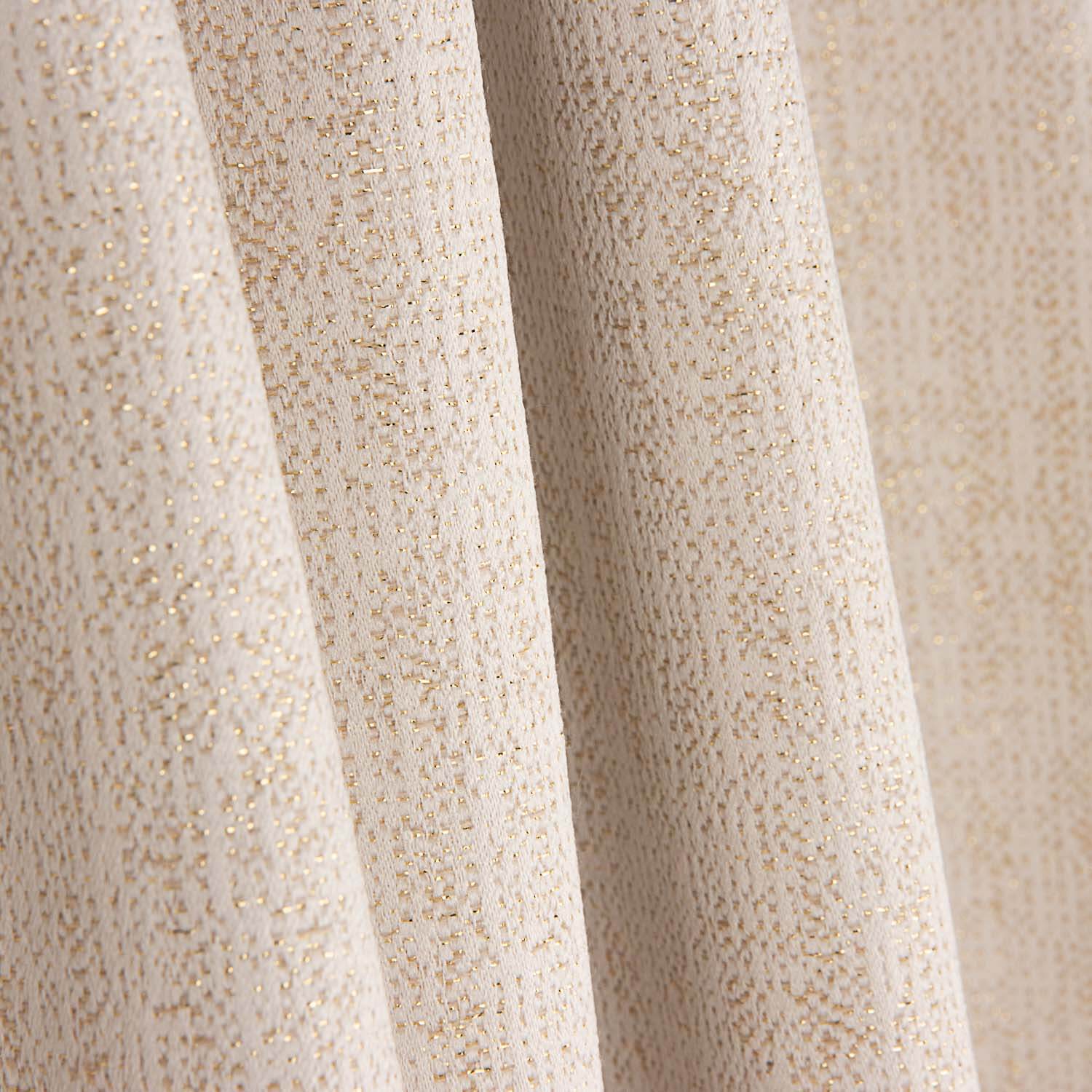 Raw Panama Canvas with Gold Lurex - Ribes y Casals