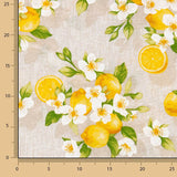 Printed Canvas: Lemons in Bloom - Ribes y Casals
