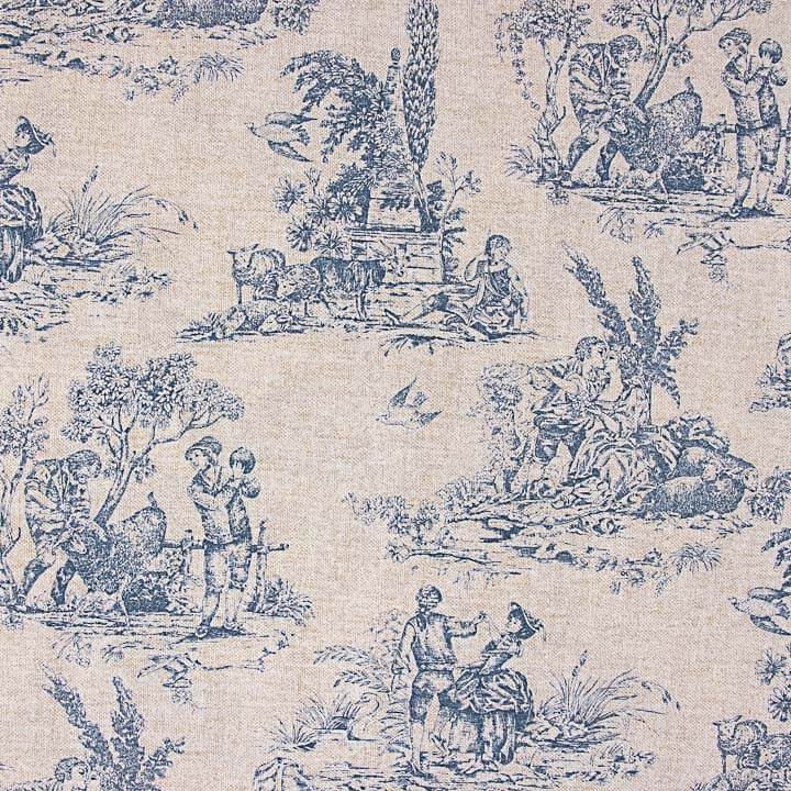 Blue Printed Canvas with Country Scenes - Ribes y Casals